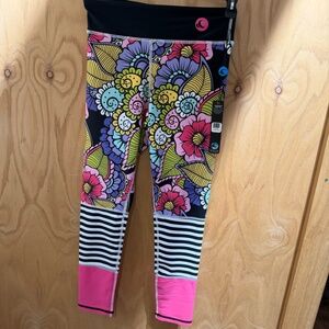 Girls Wave Life Leggings NWT